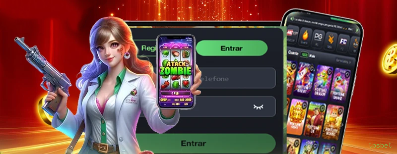 Aplicativo móvel tpsbet para iOS e Android
